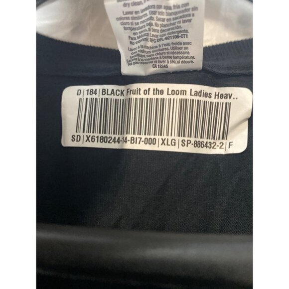 Fruit Of The Loom Women's Graphic T-Shirt‎ Black HD Cotton U.S. Marine Corps XL - Picture 4 of 7